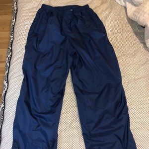 vintage nike navy track pants